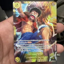 ONE PIECE ENGLISH Monkey D. Luffy OP15-119 SEC Adventure on KAMI's Island OP15 - Image 1