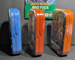 NEW One Piece Mini Tin Pack Lot (3) Vol.2 – Ace,Sabo,Luffy + Bonus Booster Pack - Image 2