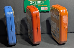 NEW One Piece Mini Tin Pack Lot (3) Vol.2 – Ace,Sabo,Luffy + Bonus Booster Pack - Image 4