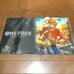 One Piece Championship 2022 Luffy Play Mat & Storage Deck Box NO CARD New - Image 2