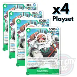 Gyukimaru OP12-024 - Legacy of the Master - x4 Playset One Piece TCG NM - Image 1