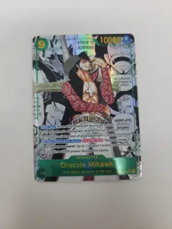 🔥 High Grade Mihawk Manga SEC Rare One Piece Tcg 🔥 Psa10 Bgs 10 Contender - Image 2