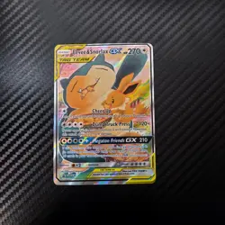 Pokemon Eevee & Snorlax GX #SM169 - 2019 Black Star Promo Tag Team Card - Image 2