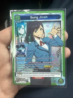 SUNG JINAH UE17BT/SLG-1-044 SR Union Arena Solo Leveling 044 - Image 1