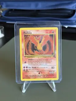 Pokemon TCG Moltres Fossil Card 27/62 Non-Holo Rare - Image 1