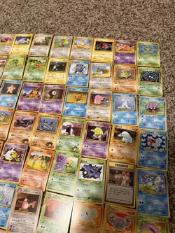 Vintage Japanese Pokemon Common and Uncommon Card Lot Bulk 130 Cards - Image 4