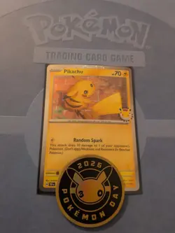 Pikachu (Pokemon Day 2026) 051/162 Miscellaneous Cards & Products Holo - Image 1