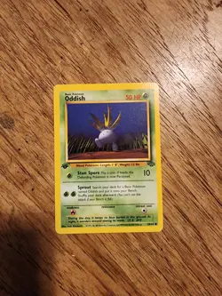 Pokemon Jungle 1st Edition Lot Of 3 Cards (Oddish, Gloom & Paras) Lightly Played - Image 3