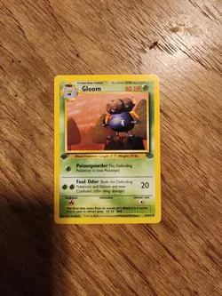 Pokemon Jungle 1st Edition Lot Of 3 Cards (Oddish, Gloom & Paras) Lightly Played - Image 5