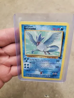 LP Articuno 17/62 Fossil Set Non-Holo Rare Pokemon Card 1999 WOTC - Image 2