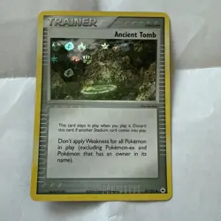 Pokemon TCG Hidden Legends Ancient Tomb Reverse Holo Uncommon Card #87/101 - Image 1