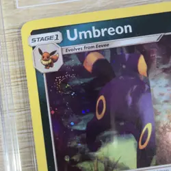 FART WHOLE SWIRL 🌀💫 TAG 9 Umbreon 120/214 Lost Cosmo Holo Promo Pokemon Card - Image 2