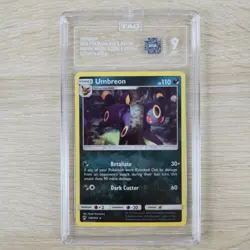 FART WHOLE SWIRL 🌀💫 TAG 9 Umbreon 120/214 Lost Cosmo Holo Promo Pokemon Card - Image 3