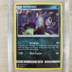 FART WHOLE SWIRL 🌀💫 TAG 9 Umbreon 120/214 Lost Cosmo Holo Promo Pokemon Card - Image 5