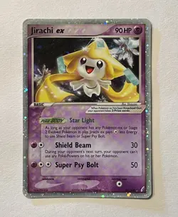 Pokemon TCG Crystal Guardians Jirachi EX Holo Card 94/100 - MP/HP - Image 1