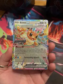 Eevee ex - (Prismatic Evolutions Stamp) 075/131 Miscellaneous Cards &... - Image 1