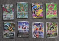Pokemon Full Art Lot Of 8 Cards - Image 1