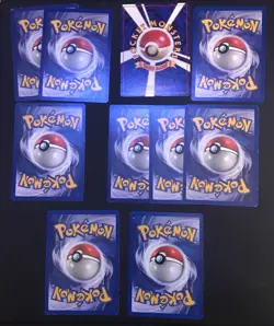 ✨ VINTAGE 1996 1999 2000 Pokemon 🐯 PIKACHU Lot of 10 Cards 🔥 - Image 4
