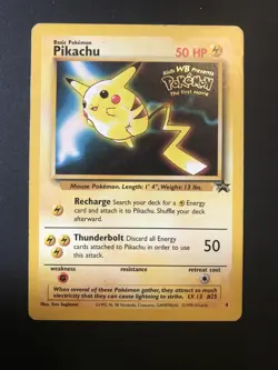 ✨ VINTAGE 1996 1999 2000 Pokemon 🐯 PIKACHU Lot of 10 Cards 🔥 - Image 5