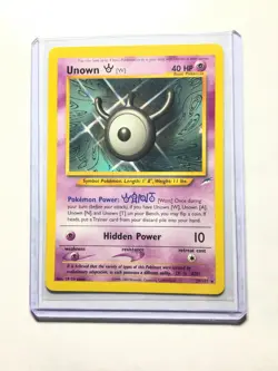 UNOWN W - 29/105 - Neo Destiny - Rare - Pokemon Card - NM - Image 1