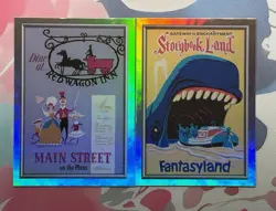 2025 Topps Disneyland 70th Anniversary - Insert Poster Art - Rainbow Foil Cards - Image 1