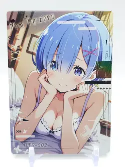 Genki Parade 3 - Anime Waifu UTR Trading Card - Rem - Image 1