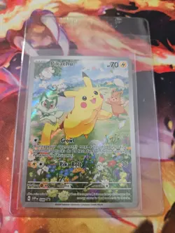 Pokemon Pikachu TCG SVP 88 Black Star Promo Holo Rare Card NM Free Shipping - Image 1