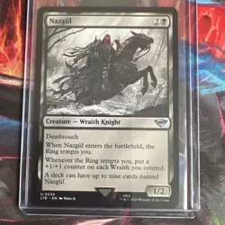 MTG Nazgul (0334) *Non-Foil* Base Lord of the Rings LOTR MT/NM - Image 1