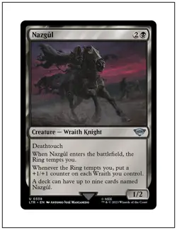 1x Nazgul - 0338, Lord of the Rings, Magic MTG NM - Image 1
