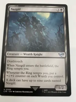 IA MTG Nazgul LOTR Uncommon 0339 NEAR MINT - Image 1