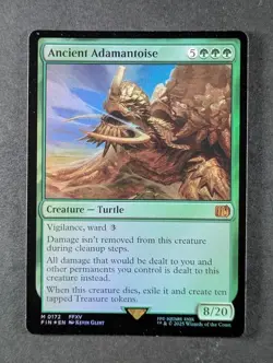 2025 Magic The Gathering ANCIENT ADAMANTOISE #0172 Final Fantasy Mythic Rare ENG - Image 1