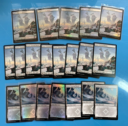 Modern Horizons 3 Snow-Covered WASTES x20 reg/full art foil/nonfoil I Cmbin Ship - Image 1
