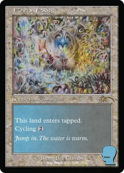 NM MTG FOIL FETID POOLS SECRET LAIR BRAIN DEAD NEW EARTH MENTALITY - Image 1