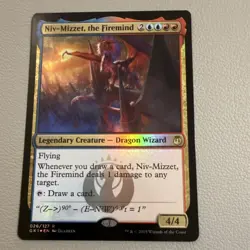 Wizards of the Coast Niv-Mizzet the Firemind Rare Foil Blue Red 026/127 Eng - Image 1