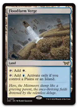 Floodfarm Verge #259 (NM) Duskmourn DSK Magic MTG - Image 1