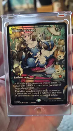 Doubling Season : ( Showcase ) Foil FDN - Image 1