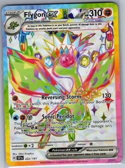 Flygon ex 222/191 SV08: Surging Sparks - Pokemon Card - NM - Image 1