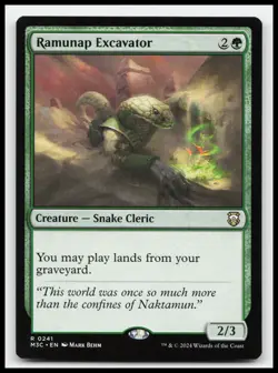 Ramunap Excavator #241 Commander: Modern Horizons 3 Magic The Gathering Card - Image 1
