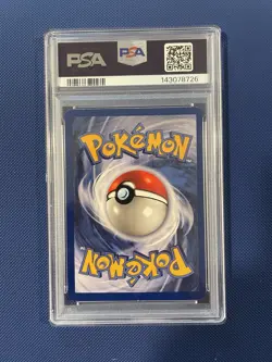 1st Edition Ditto Holo Fossil Pokemon TCG Graded PSA 7 - Image 2