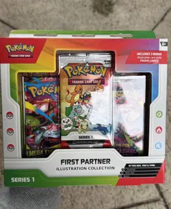 First Partner Illustration Collection Series 1 Pokemon TCG Brand New Sealed - Image 1