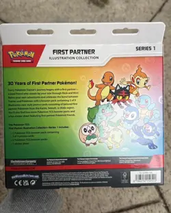 First Partner Illustration Collection Series 1 Pokemon TCG Brand New Sealed - Image 2