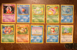 10 VINTAGE Pokemon Cards from Various Classic Sets!! - Image 1