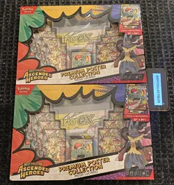 Pokemon TCG: Ascended Heroes Premium Poster Collection Mega Lucario Sealed Box - Image 1