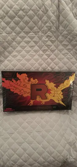 Pokemon Team Rocket's Moltres ex Ultra-Premium Collection (UPC) - Factory Sealed - Image 1
