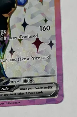 Pokemon TCG Umbreon EX Prismatic Evolutions Black Star Promo 176 Holo Rare - Image 4