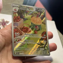 Pokemon TCG Appletun Illustration Rare Full Art 211/191 Sv08 Surging Sparks NM - Image 2