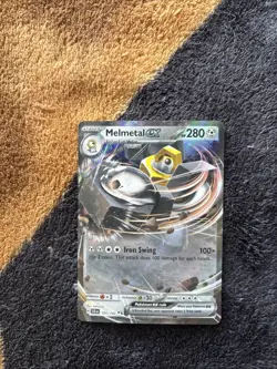Pokemon TCG Melmetal Ex 105/142 Stellar Crown Double Rare - Image 1
