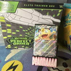 Pokemon TCG | Meowth ex 062/088 Me03 Perfect Order Pack Fresh NM+ - Image 1