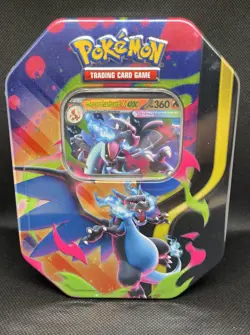 Pokemon TCG Mega Charizard EX Tin X - Image 1