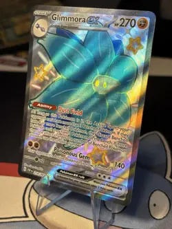 GLIMMORA EX 218/091 PALDEAN FATES POKEMON (SHINY SPECIAL ILLUSTRATION RARE, NM) - Image 2